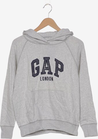 GAP Sweatshirt & Zip-Up Hoodie in M in Grey: front