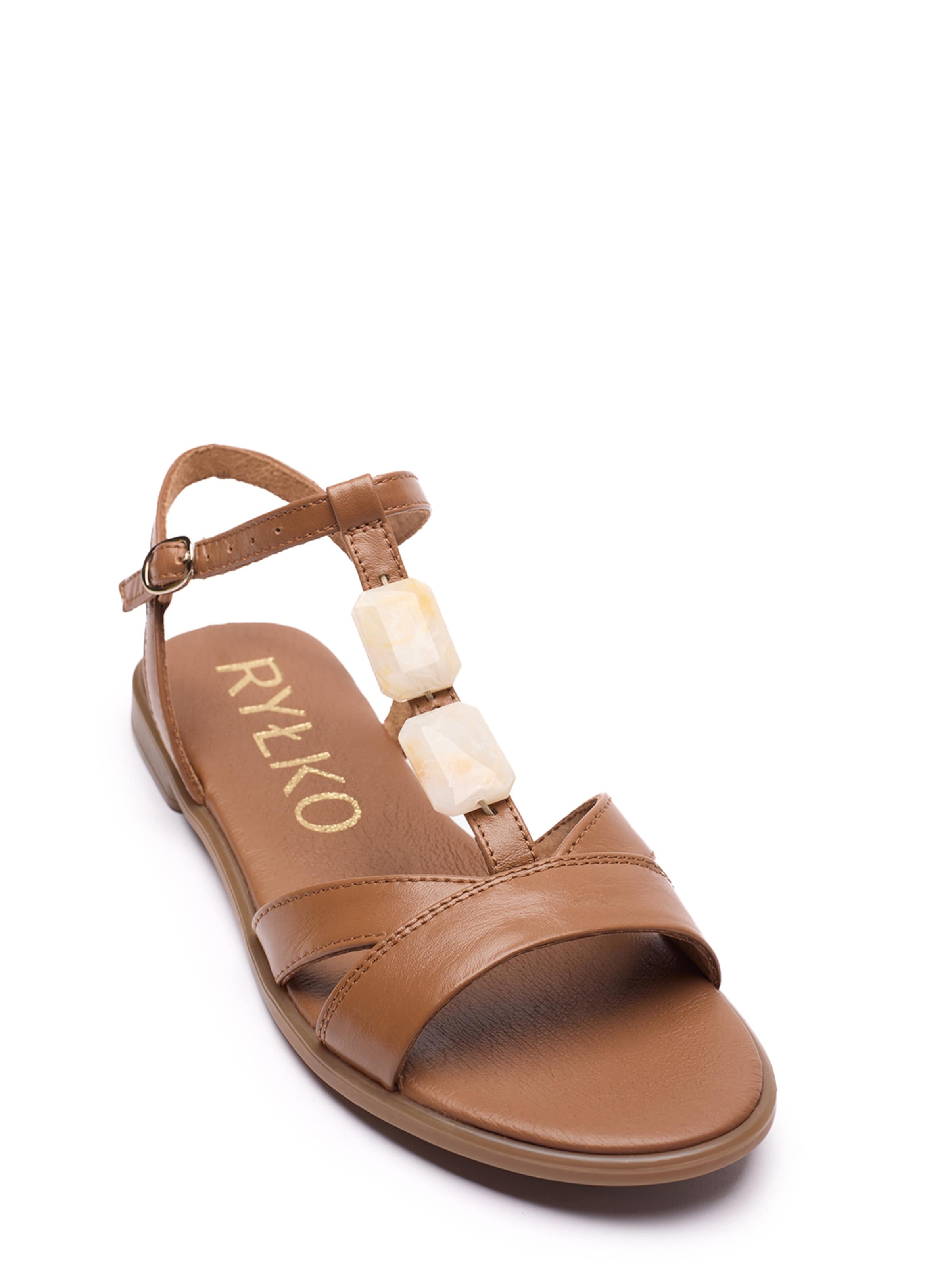 brūns RYŁKO Siksniņsandales