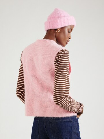 Gilet in maglia 'EAST19MCE24' di AMERICAN VINTAGE in rosa