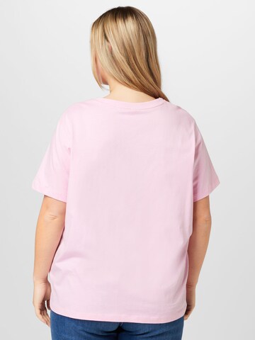Tommy Hilfiger Curve Koszulka w kolorze różowy