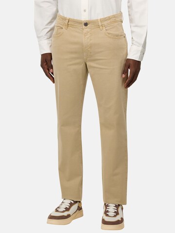 Boggi Milano Slimfit Jeans in Beige: Vorderseite