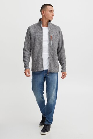 BLEND Sweatshirtjacke 'Pinti' in Grau
