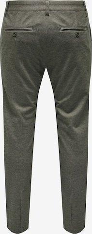 Only & Sons Slimfit Chino hlače 'Mark' | zelena barva