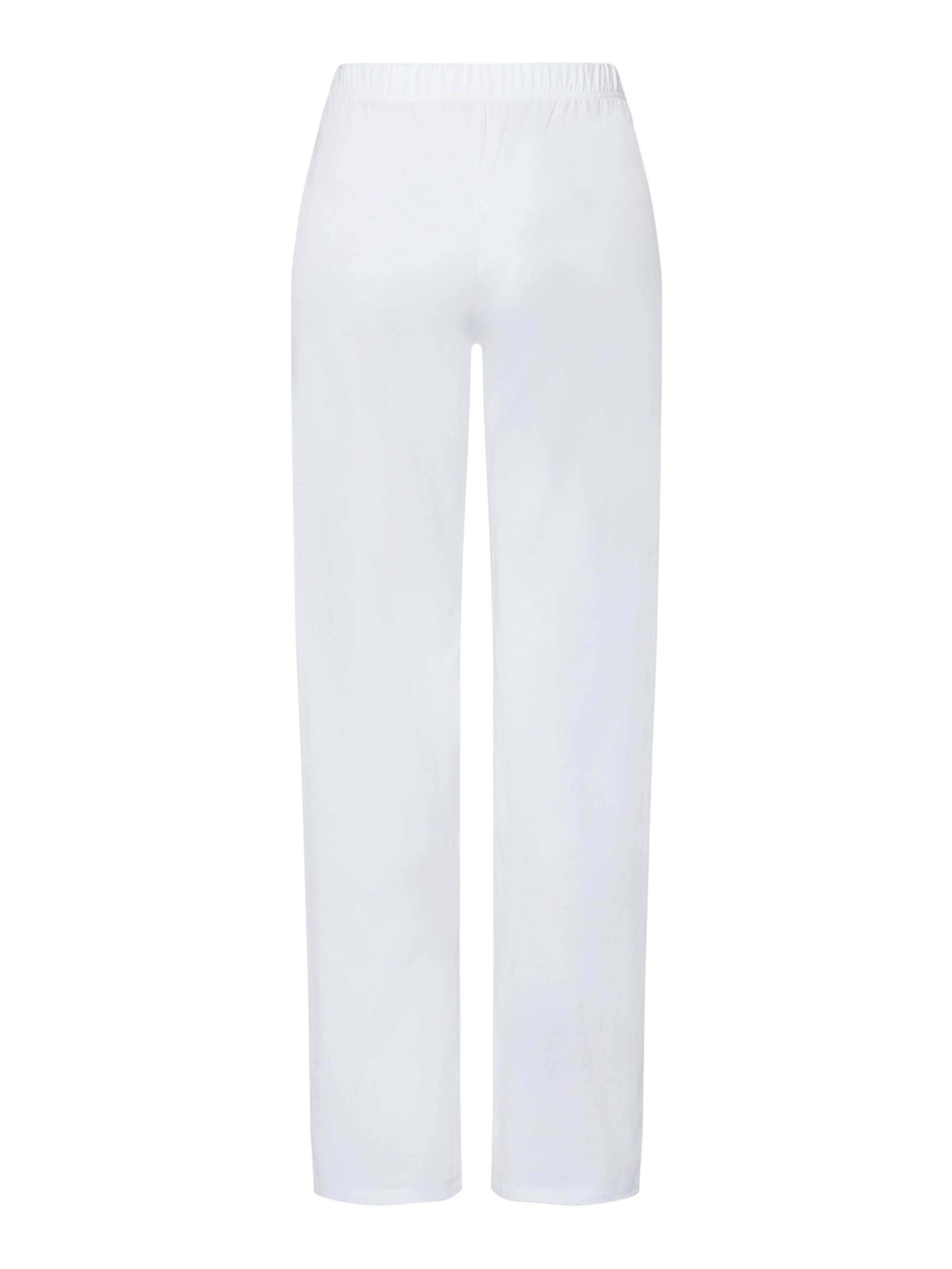 Hanro - Loosefit Calças ' Natural Wear ' em branco