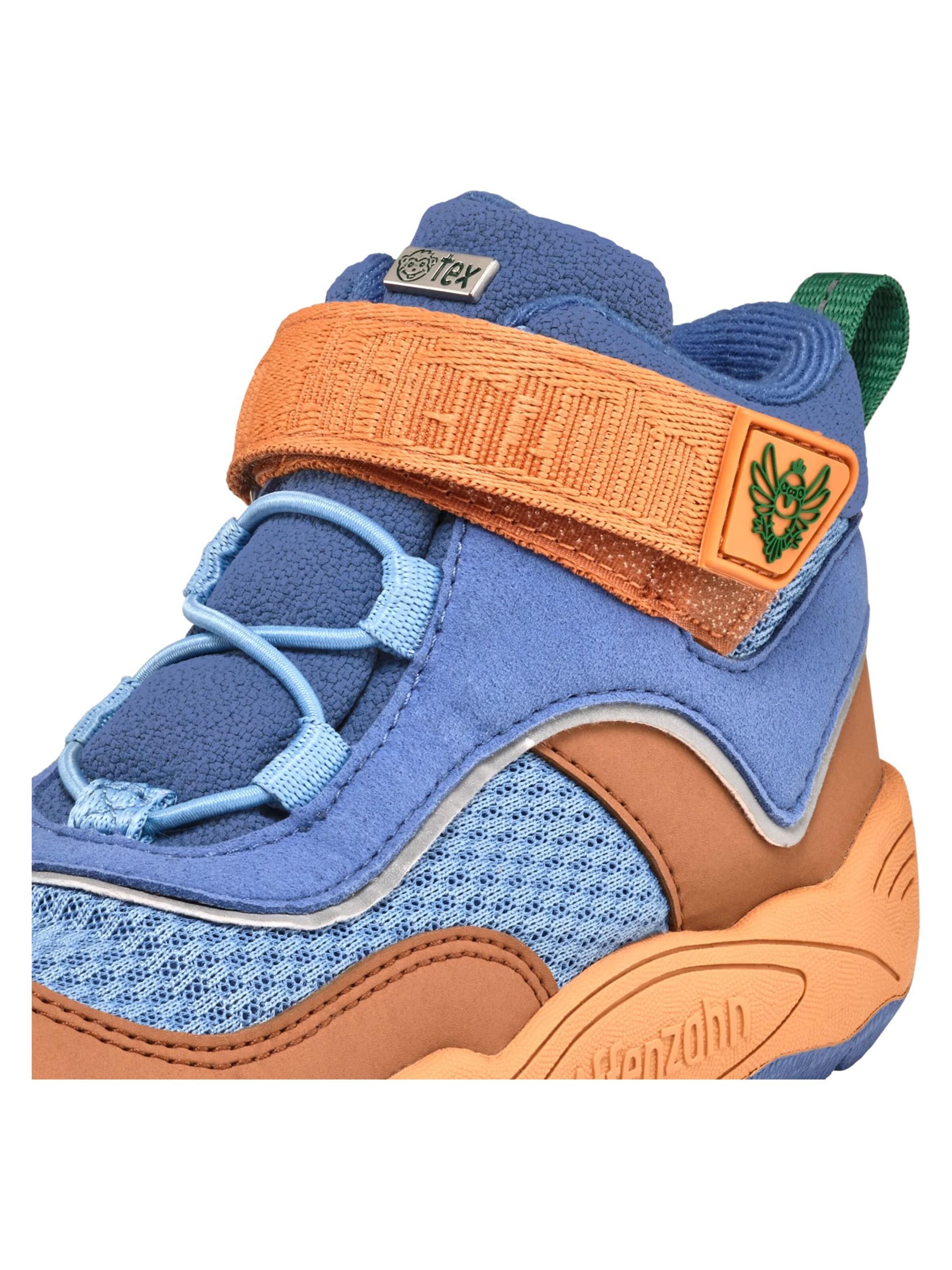 Affenzahn Sneakers 'Übergangsschuh Vegan Explory' in Blue: front