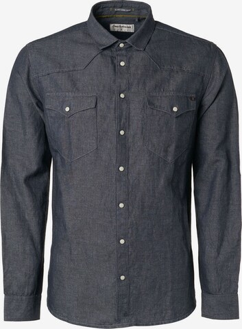 Coupe regular Chemise No Excess en gris : devant