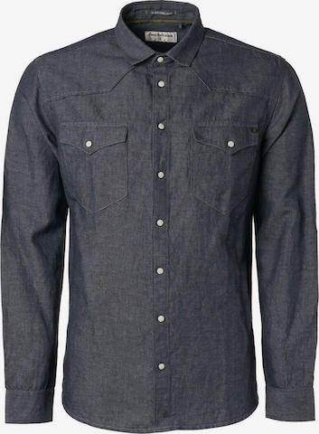 No Excess Regular fit Button Up Shirt in Grey: front