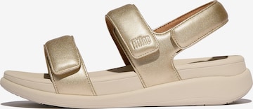 FitFlop Sandale in Gold: Vorderseite