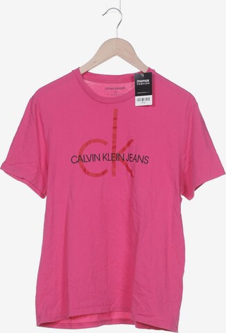Calvin Klein Jeans Shirt in L in Pink: front