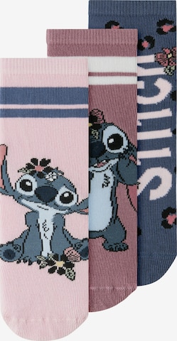 NAME IT Sukat 'NMFJINEA STITCH' värissä sininen: etupuoli