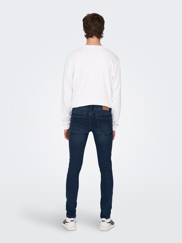 Skinny Jean 'ONSWARP' Only & Sons en bleu
