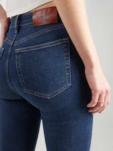 Calvin Klein Jeans Slimfit Kavbojke ' WINTER STORM' | modra barva