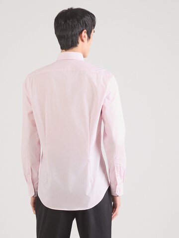 Michael Kors Slim fit Button Up Shirt in Pink: back