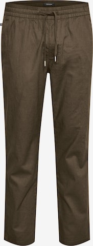 Matinique Regular Broek 'Linen' in Bruin: voorkant