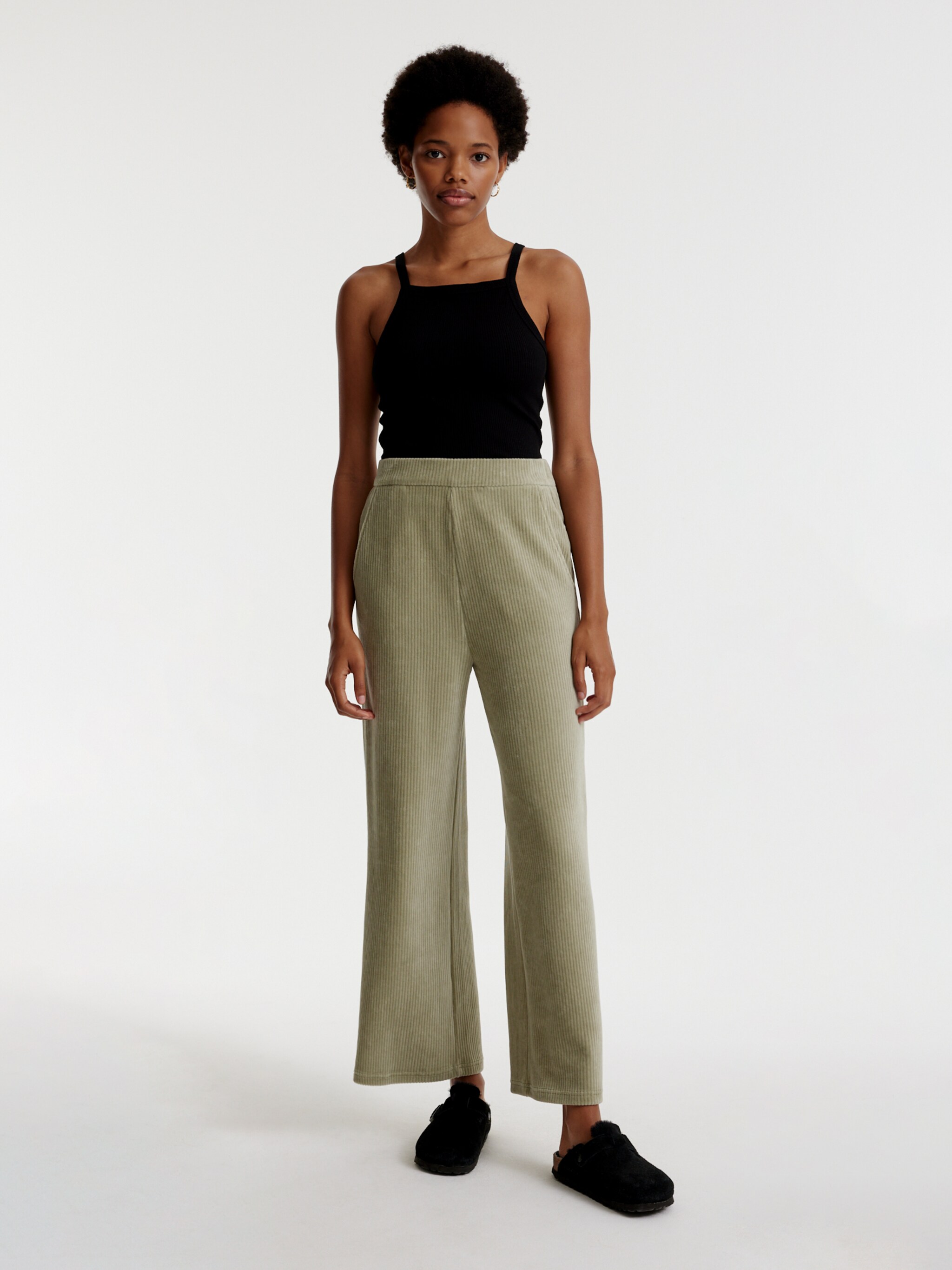 EDITED Producten Broek 'Gudrun' Groen