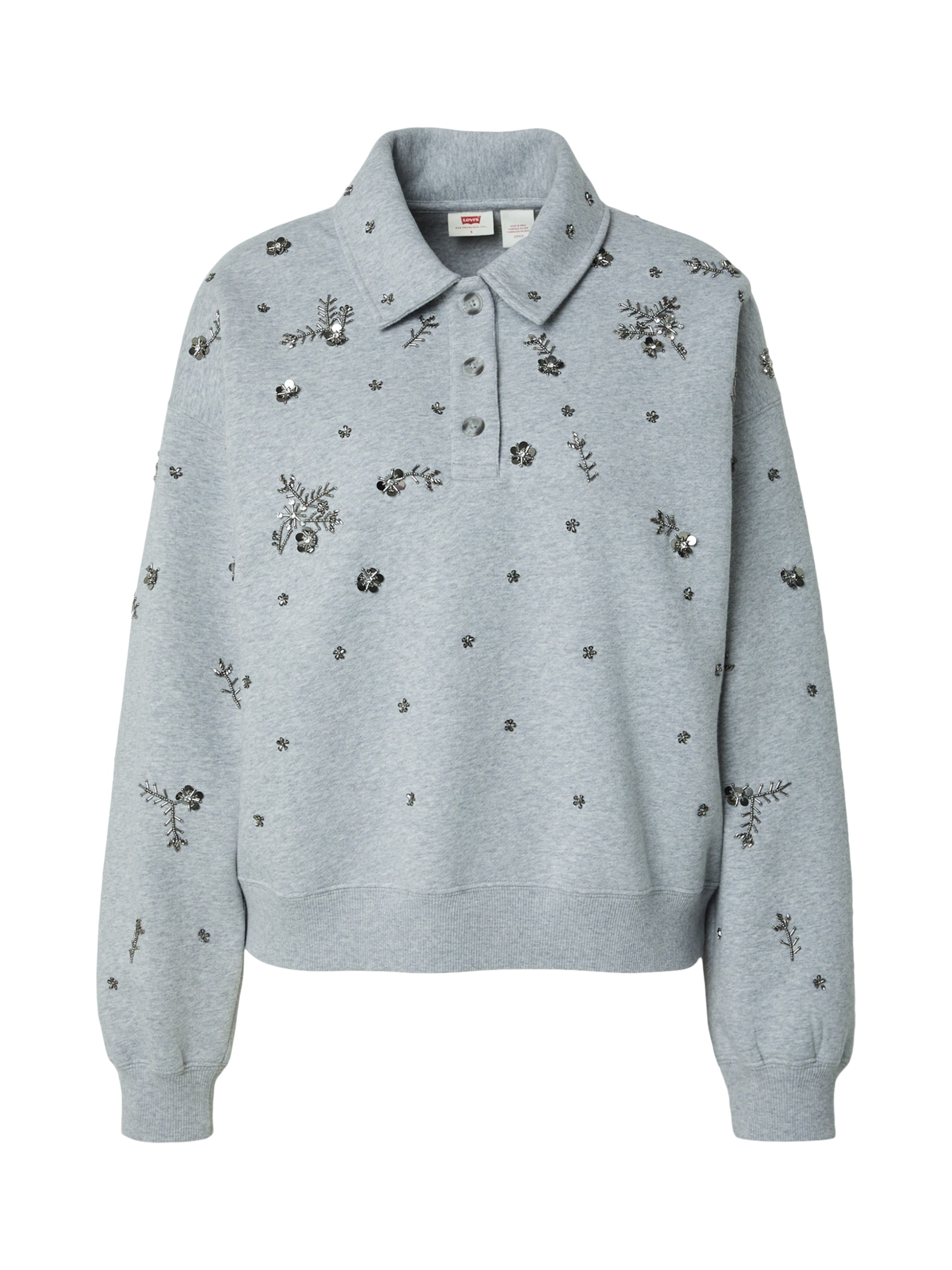 LEVI'S ® Sweatshirt i grå: framsida