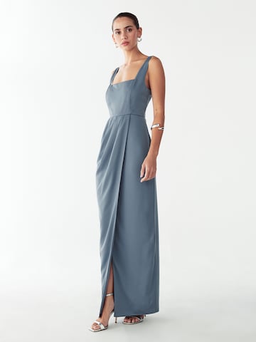 Willa - Vestido de festa 'Akron' em azul