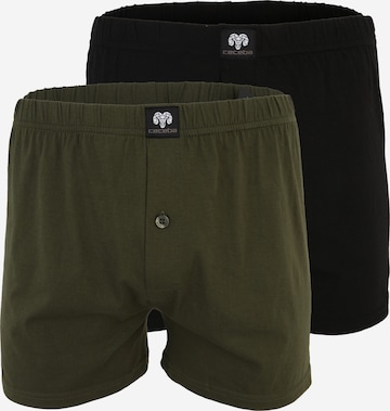 CECEBABokserice - zelena boja: prednji dio