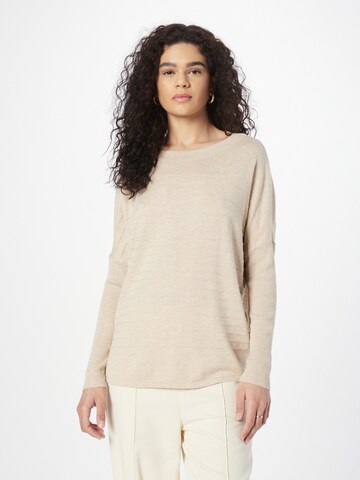 Pull-over ESPRIT en beige : devant