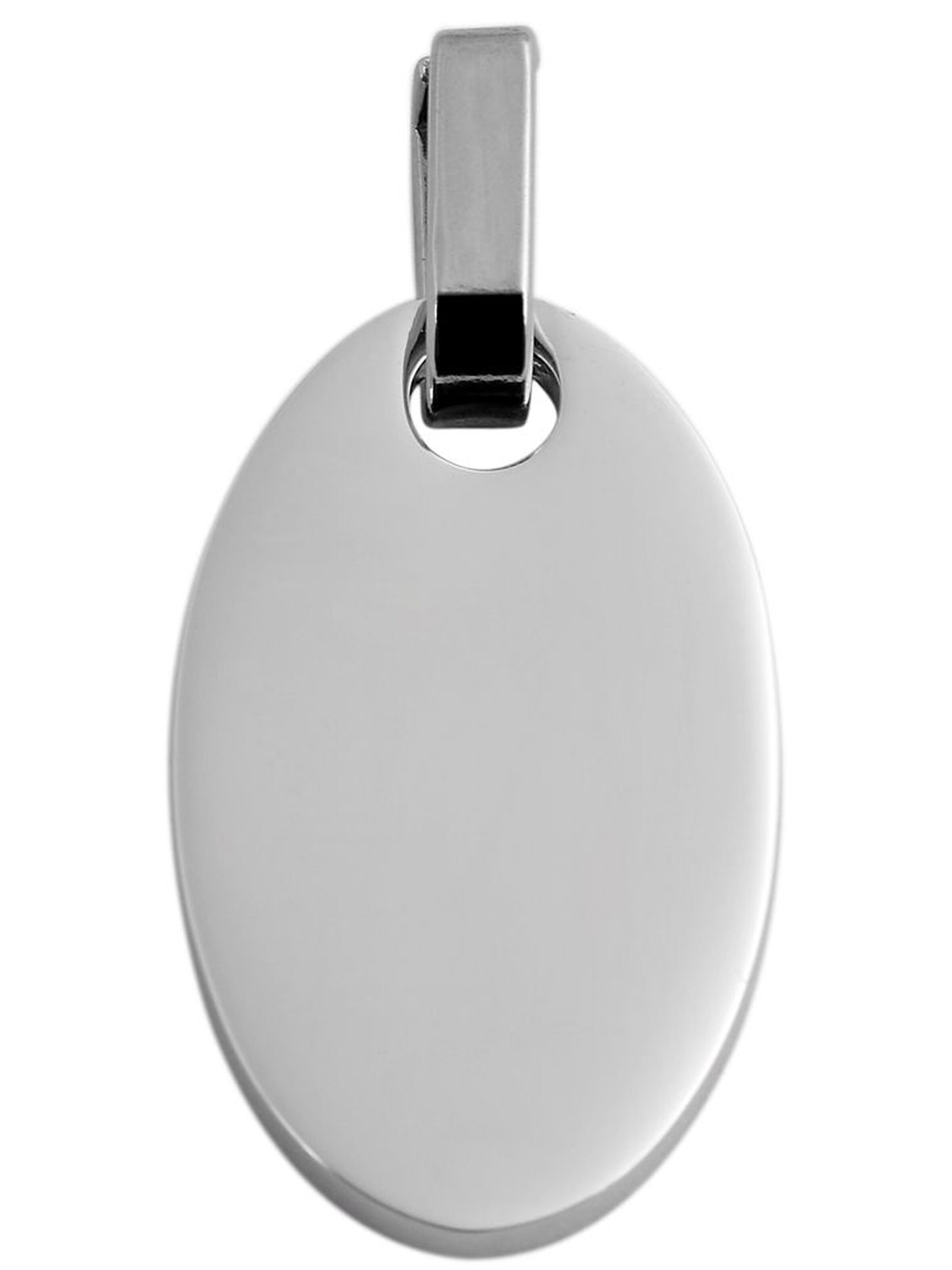 Akzent Pendant 'Otis, hautverträglich' in Silver: front