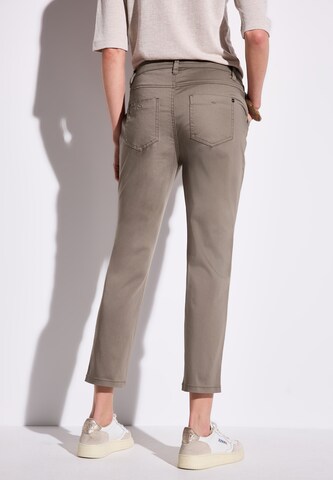 STREET ONE Slim fit Pants in Brown