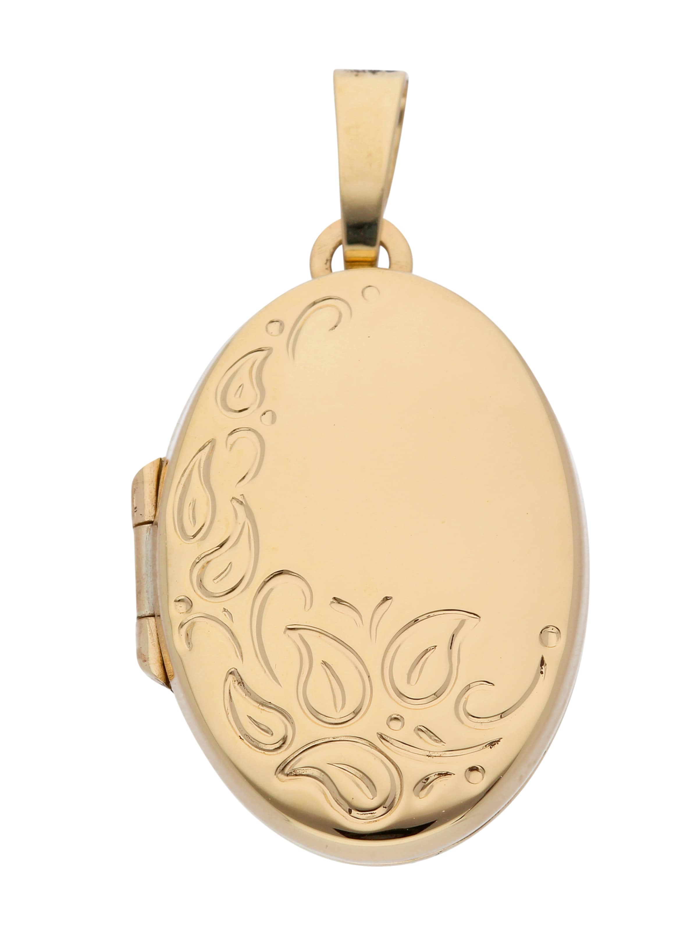 Adelia´s Pendant in Gold: front