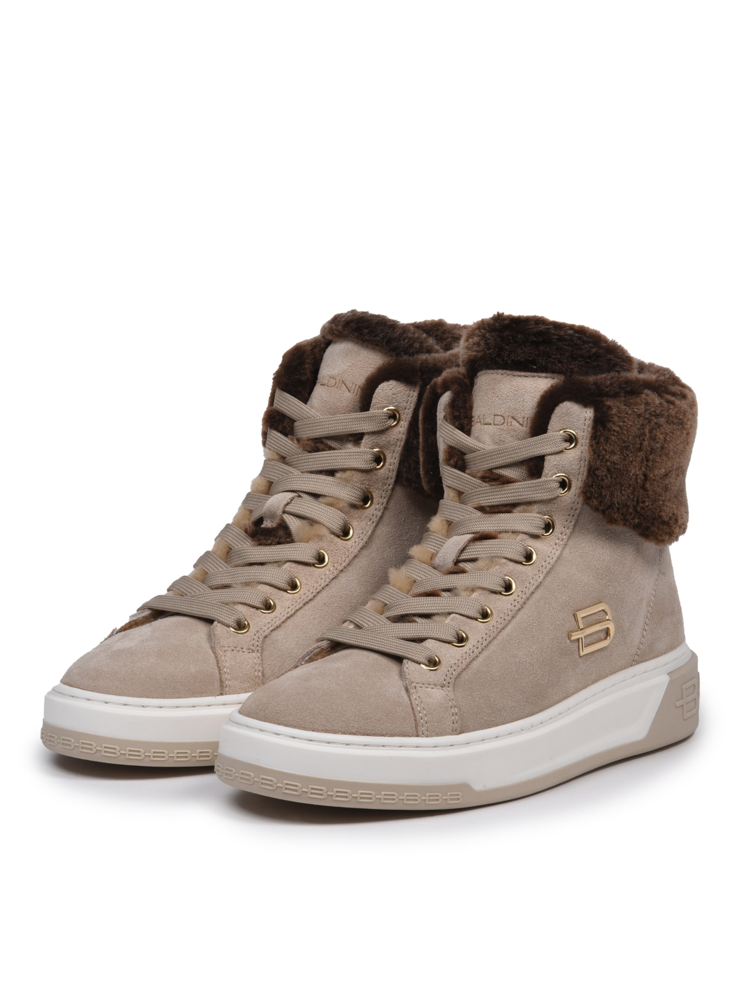 BALDININI High-top trainers in Beige