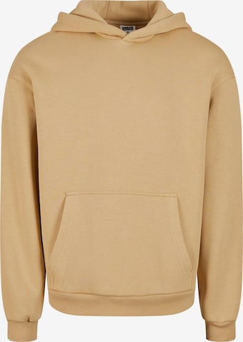 Felpa 'Fluffy' di Urban Classics in beige: frontale