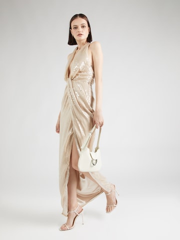 Robe de soirée Misspap en beige