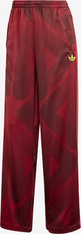 ADIDAS PERFORMANCE - Pierna ancha Pantalón deportivo 'DFB' en rojo: frente