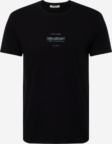 Zadig & Voltaire T-Shirt 'JETTY' in Schwarz: predná strana