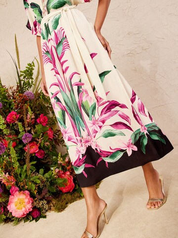 love & roses Jurk in Wit