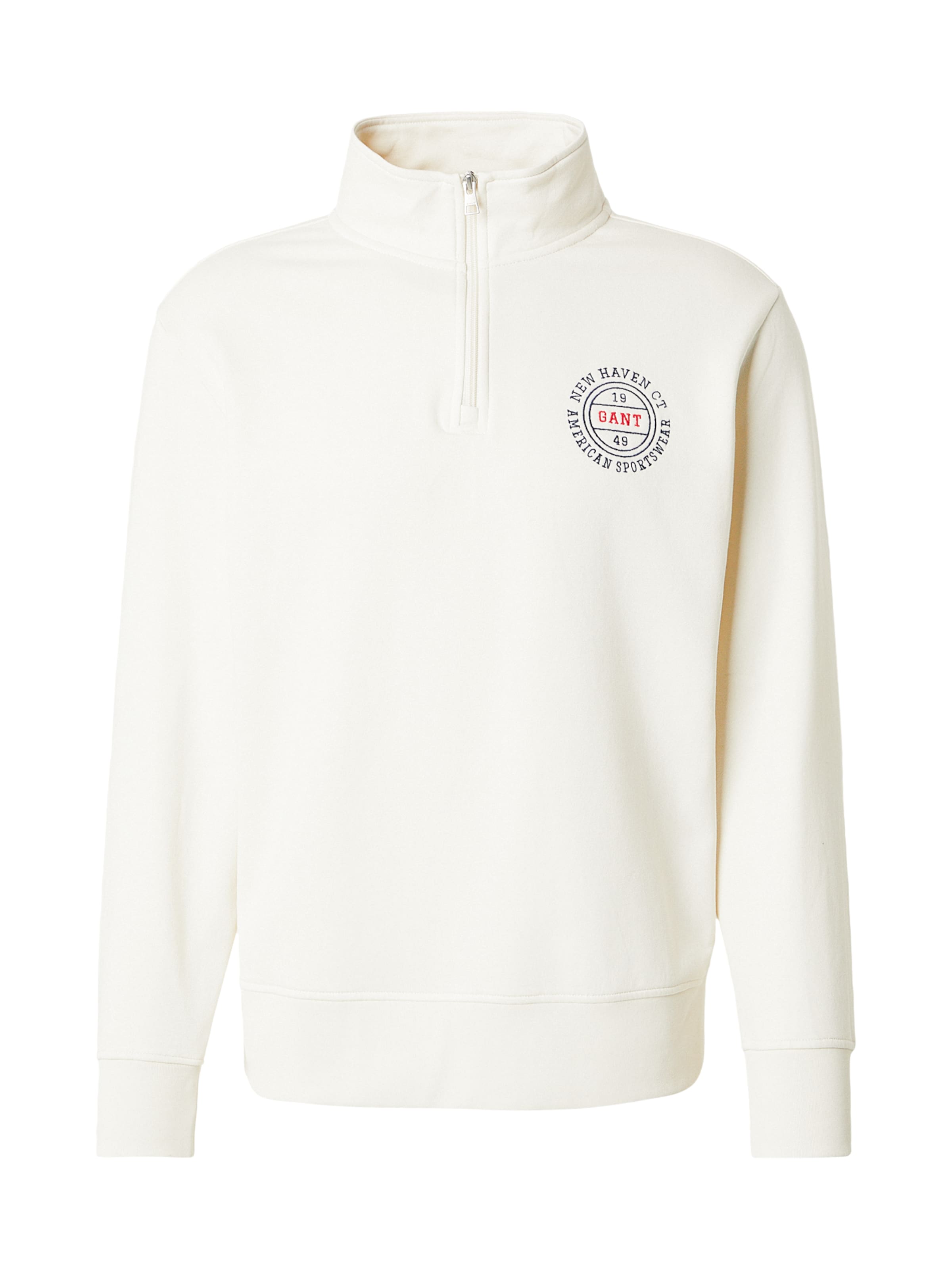 GANT Sweatshirt i creme / rød / sort, Produktvisning