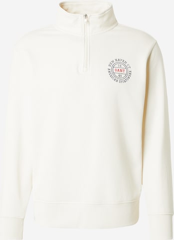 Sweat-shirt GANT en beige : devant