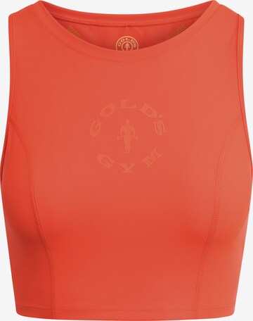 GOLD´S GYM APPAREL Sporttop 'Laura' in Rood: voorkant