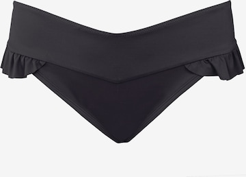 SugarShape Bikini Bottoms 'Valencia' in Black: front