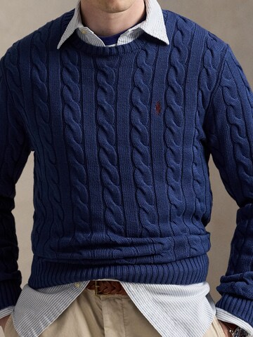 Polo Ralph Lauren Regular fit Пуловер 'DRIVER' в синьо