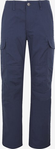 DICKIES - Pantalón cargo en azul: frente