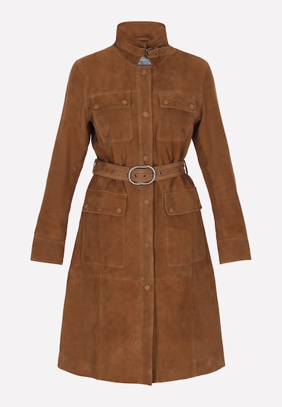 Cappotto di mezza stagione DreiMaster Vintage di colore cognac, Visualizzazione prodotti