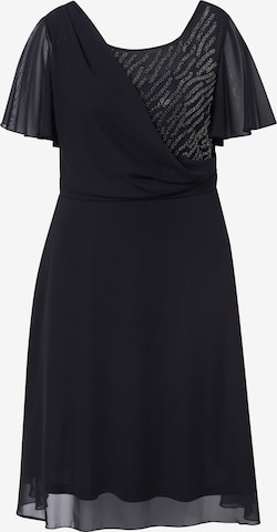 Ulla Popken Dress in Black: front