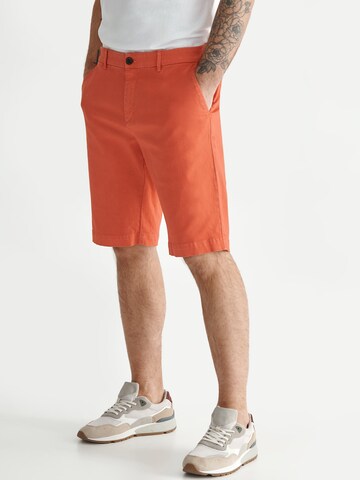 Regular Pantalon chino 'JOE 1' TATUUM en rouge : devant