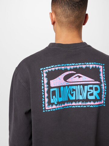 QUIKSILVER Sweatshirt in Schwarz