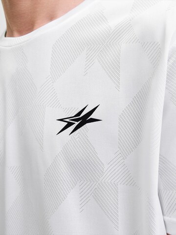 balta JACK & JONES Marškinėliai 'JCOCNZ PARIS'