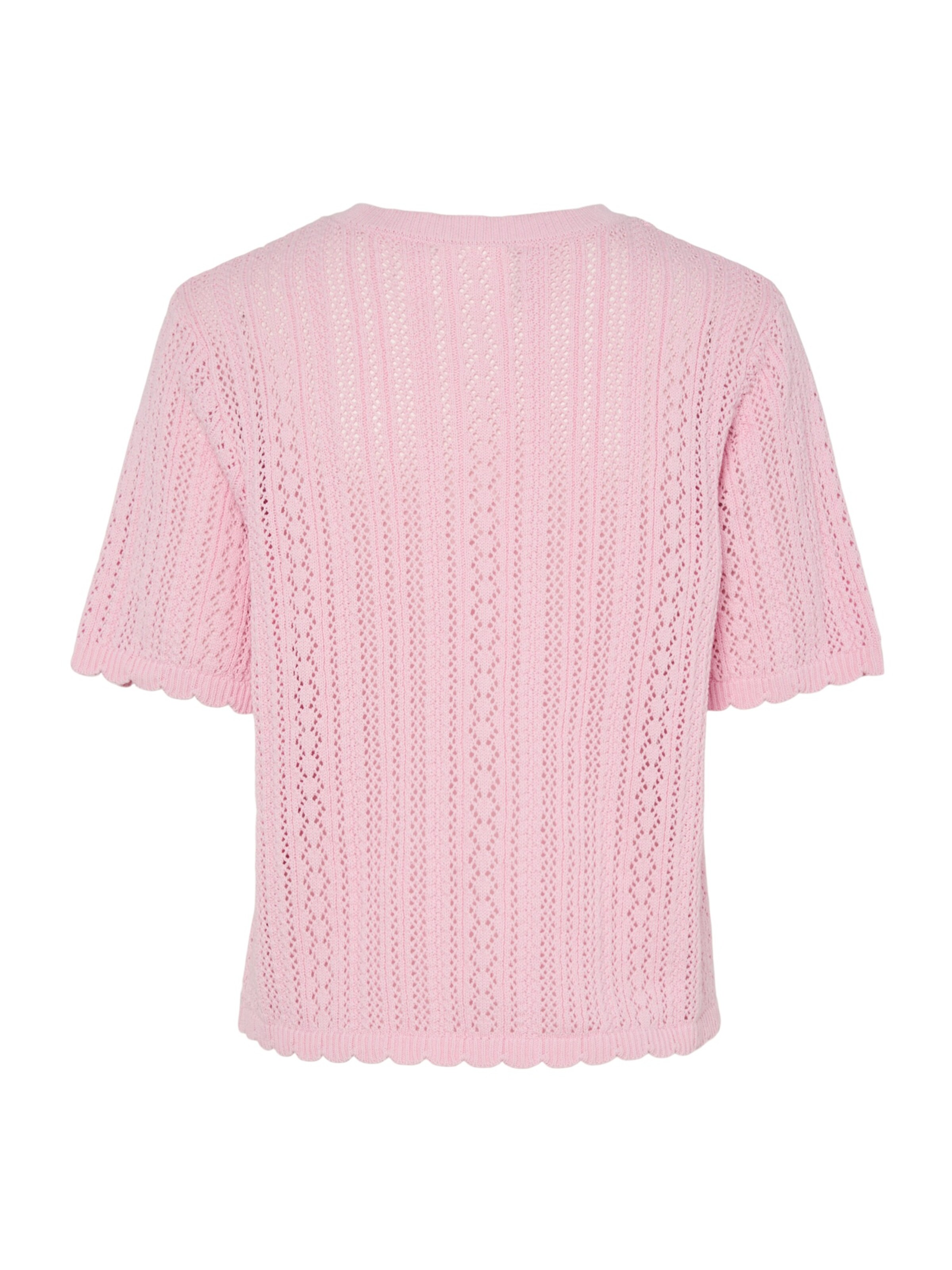 Geacă tricotată 'PCNUKA' de la PIECES pe roz