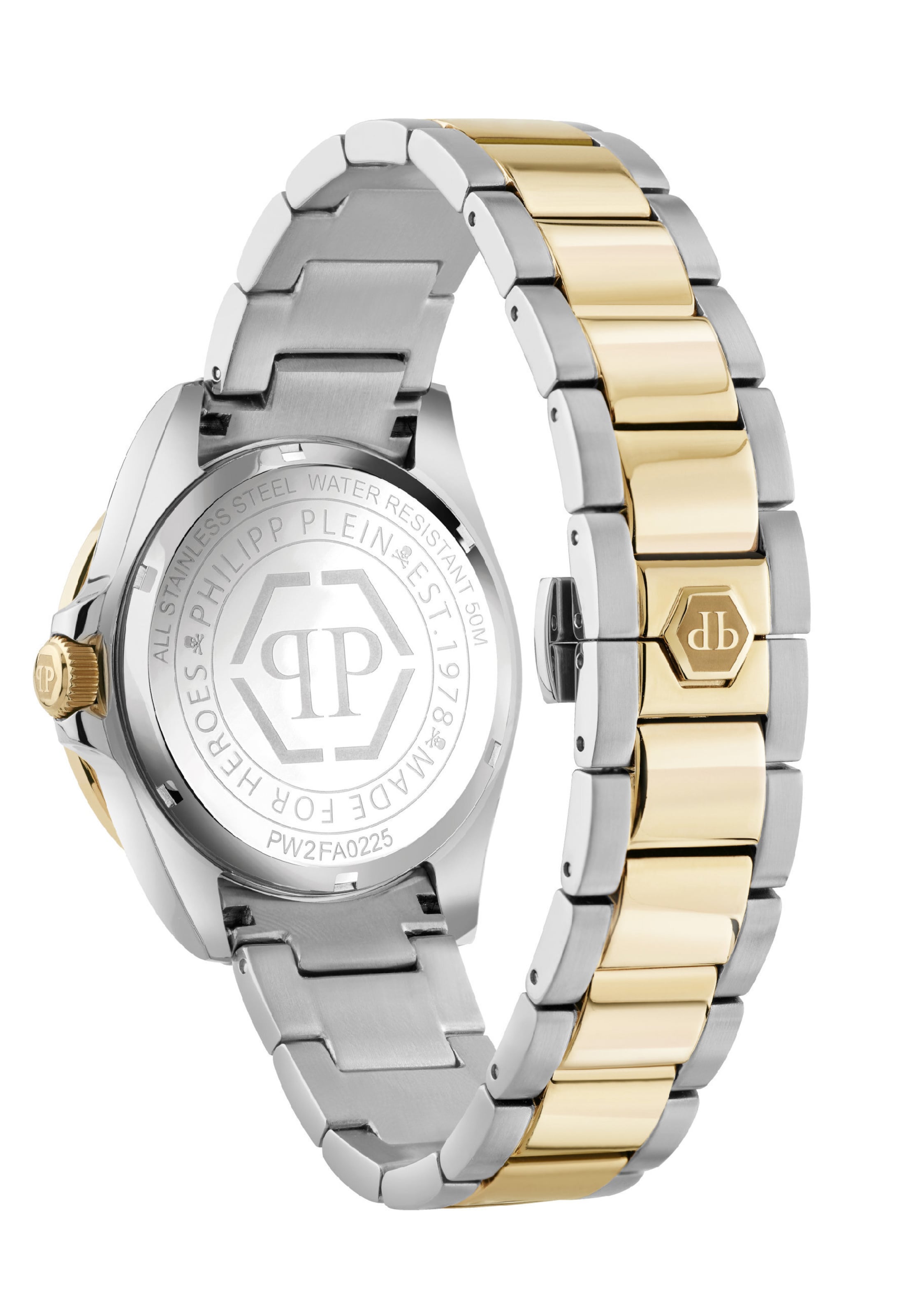 Montre à affichage analogique 'Lady Empire' Philipp Plein Watches en argent