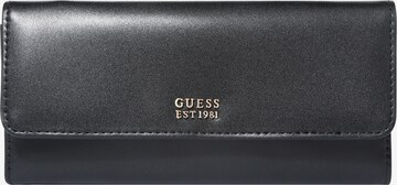 GUESS Wallet 'ATENE' in Black: front