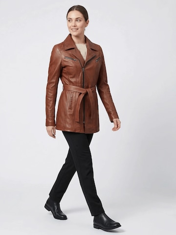 Manteau mi-saison 'Elin' Agamaa en marron