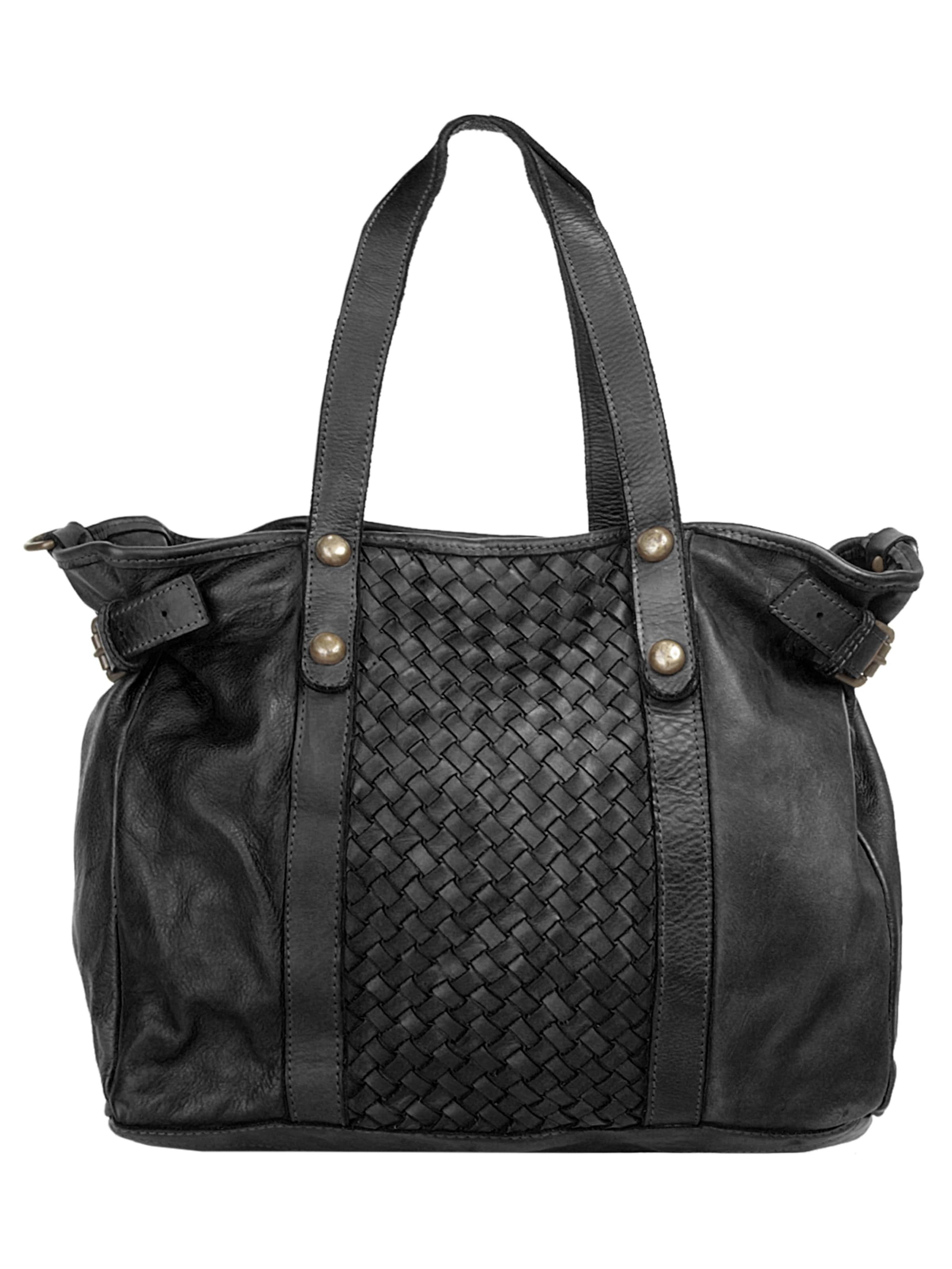 Cabas Samantha Look en noir : devant