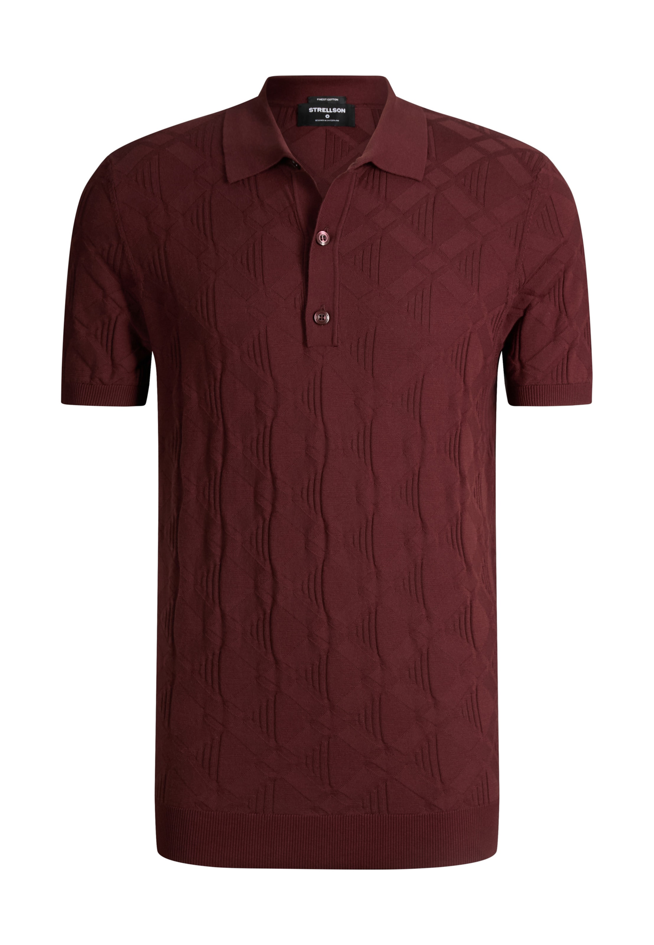 STRELLSON Poloshirt 'Vincent' in Rot: Vorderseite