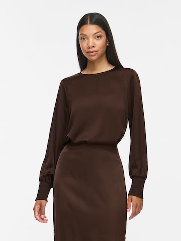 VILA Blouse in Brown: front
